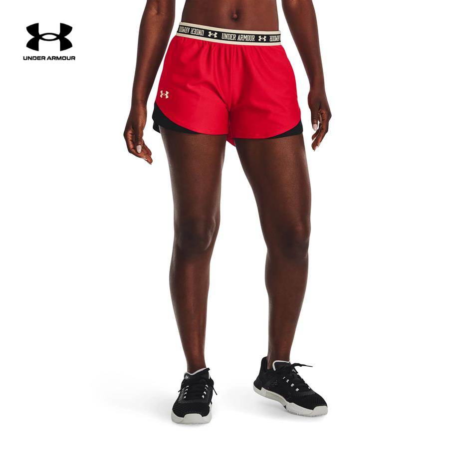 Quần ngắn thể thao nữ Under Armour PLAY UP SHORTS 3.0 SP - 1371375-600