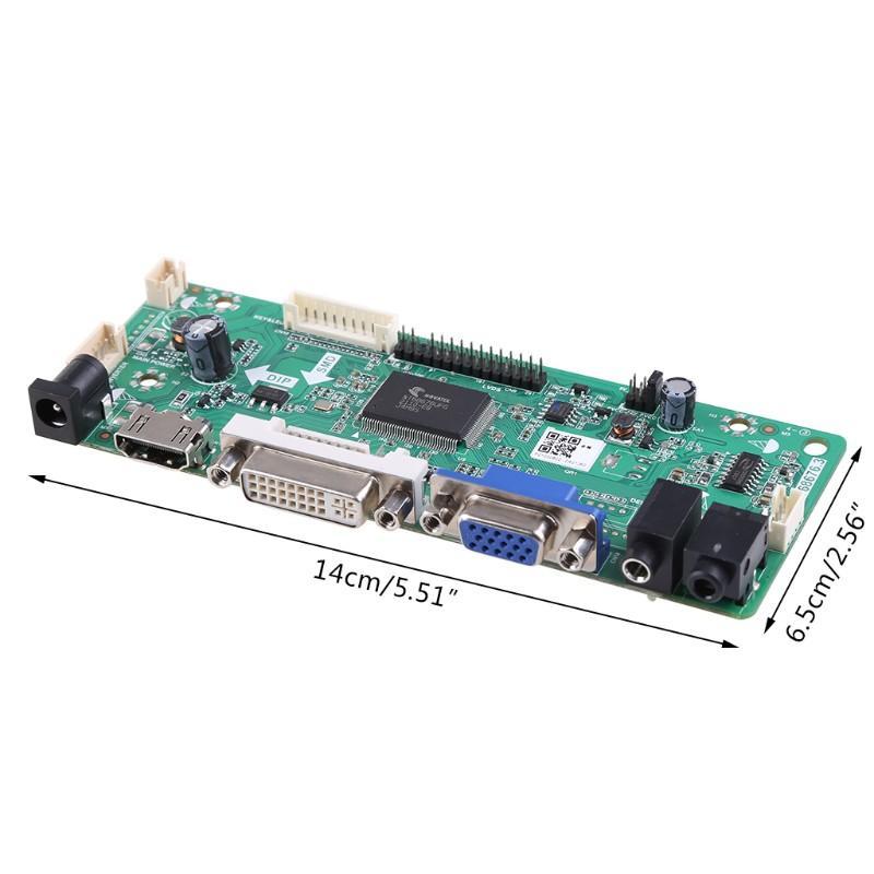 Bộ mạch điều khiển màn hình LCD 15.6" HDMI DVI VGA B156XW02 1366X768 1 kênh 6/8-bit 40 chấu chất lượng