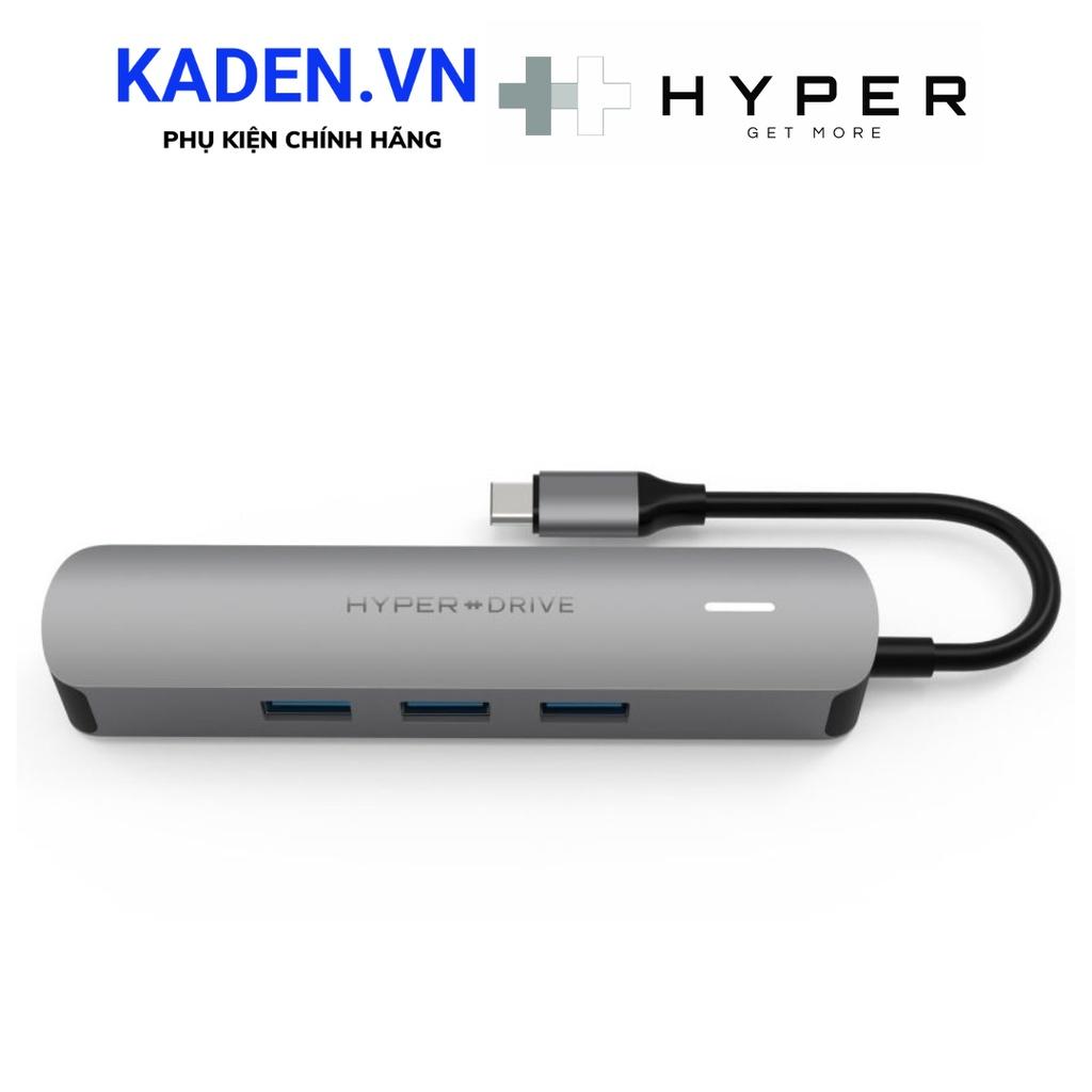 Cổng chuyển Hyperdrive 4K HDMI 6-in-1 USB-C Hub