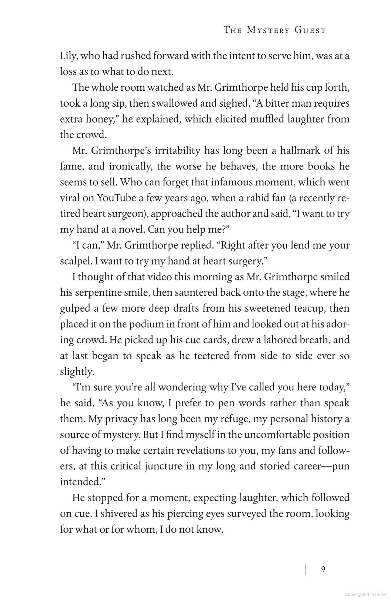 Sách ngoại văn: The Mystery Guest