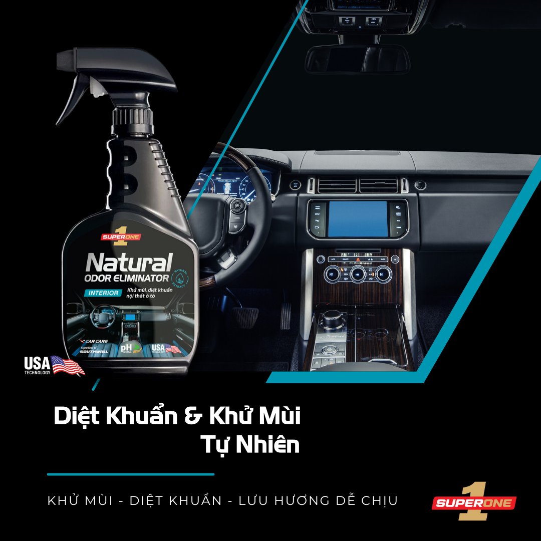 Dung Dịch Khử Mùi Diệt Khuẩn SUPERONE Natural Odor Eliminator - Interior SOUTHWALL A103