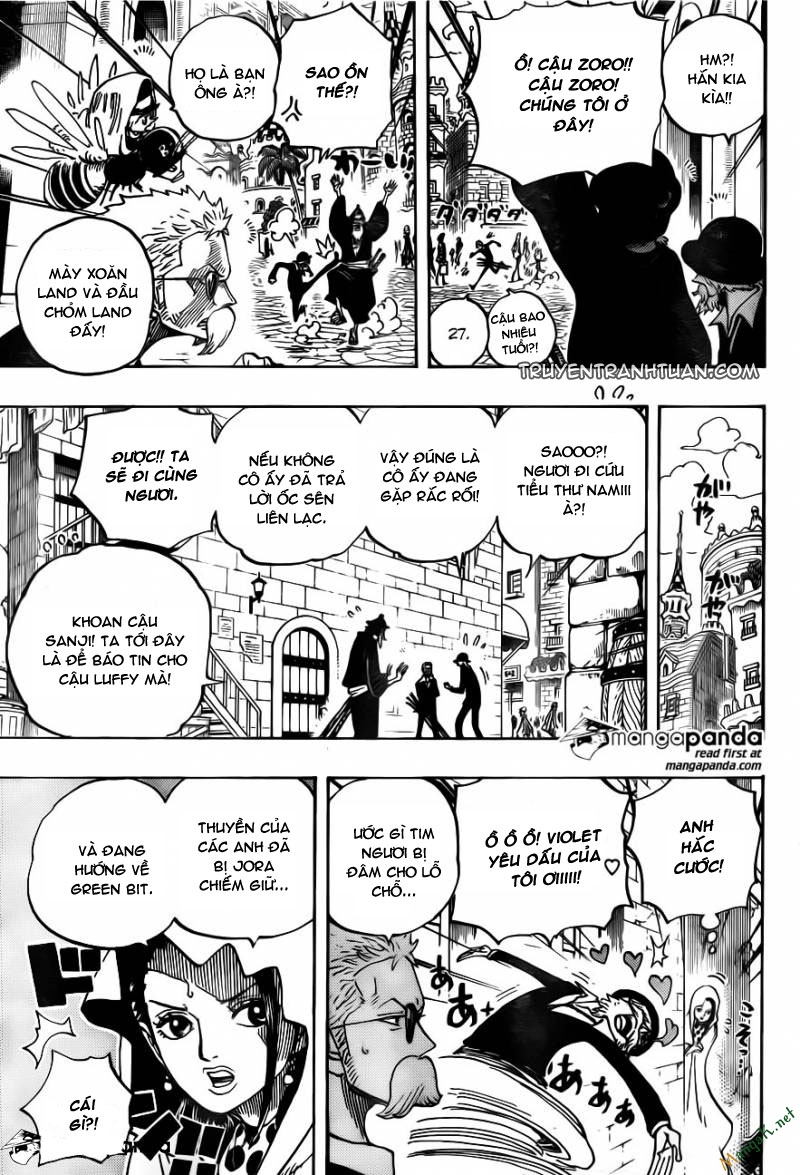 One Piece Chapter 722 - Trang 14