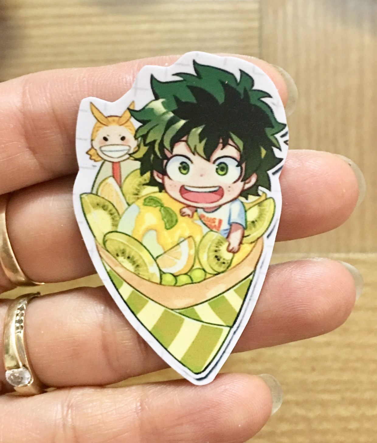 Ảnh sticker  My Hero Academia combo 30 cái