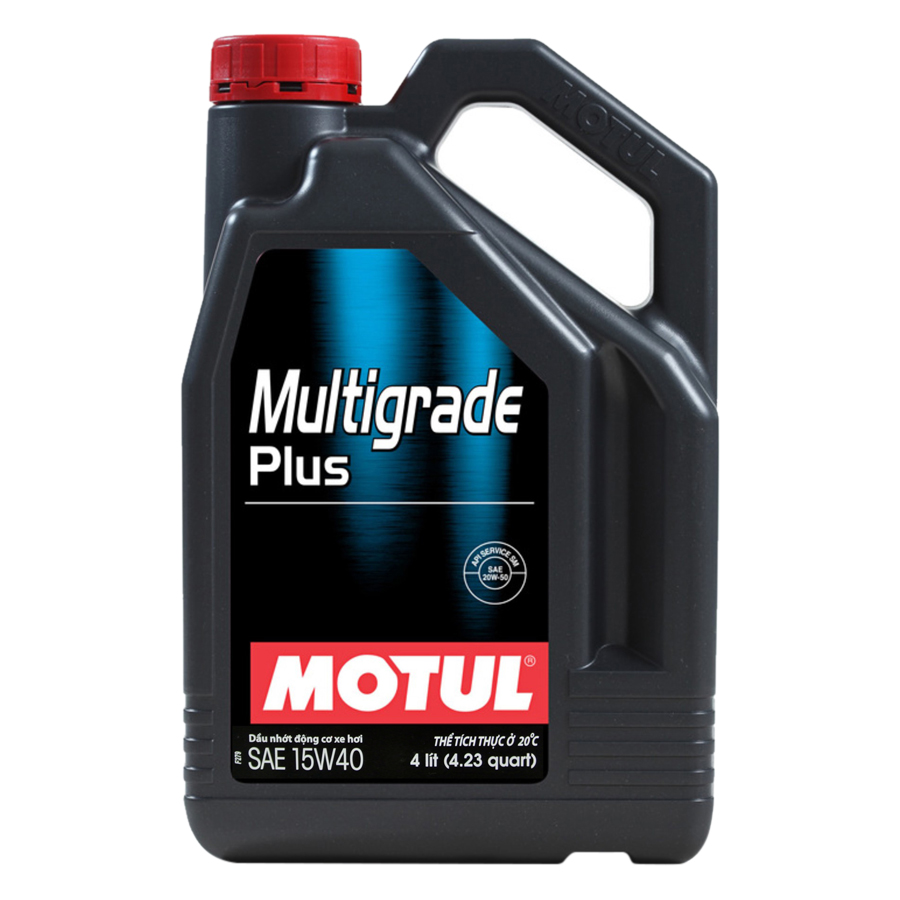 Nhớt Xe Hơi Dầu Khoáng Motul Multigrade Plus 15w40 4x4l Vn (4L)