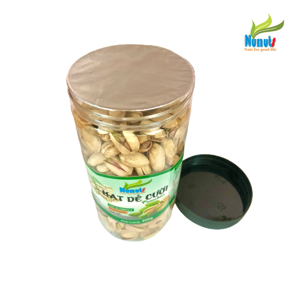 Hạt Dẻ Cười Mỹ Nunuts (LOẠI 1, KHÔNG TẨY TRẮNG)  (500g/hộp)