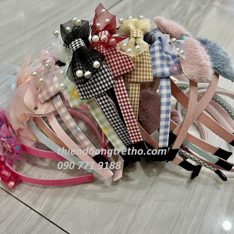 Bờm Tóc Hoa, Cài Tóc Nơ Cho Bé, Xược Tóc