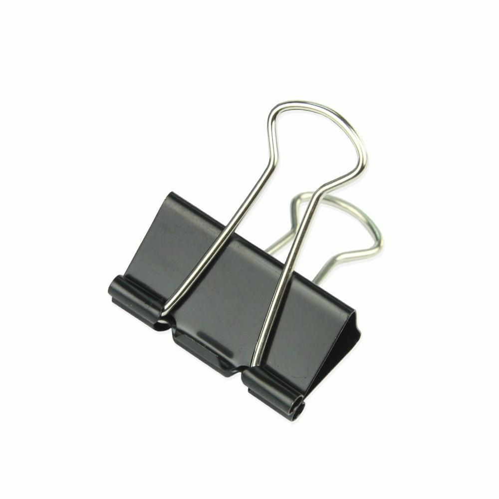 Kẹp bướm, kẹp giấy đen Hồng Hà 32mm 6635