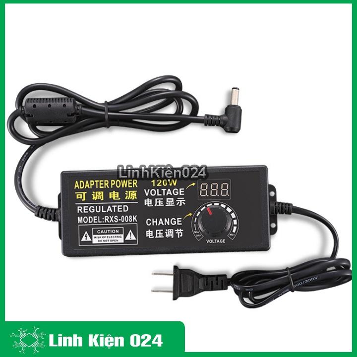 Adapter Điều Chỉnh Điện Áp 9-24VDC Màn Hình Hiển Thị