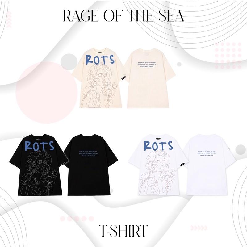 ÁO THUN (T-SHIRT) UNISEX RAGE OF THE SEA( ROTS) ONELINEGIRL