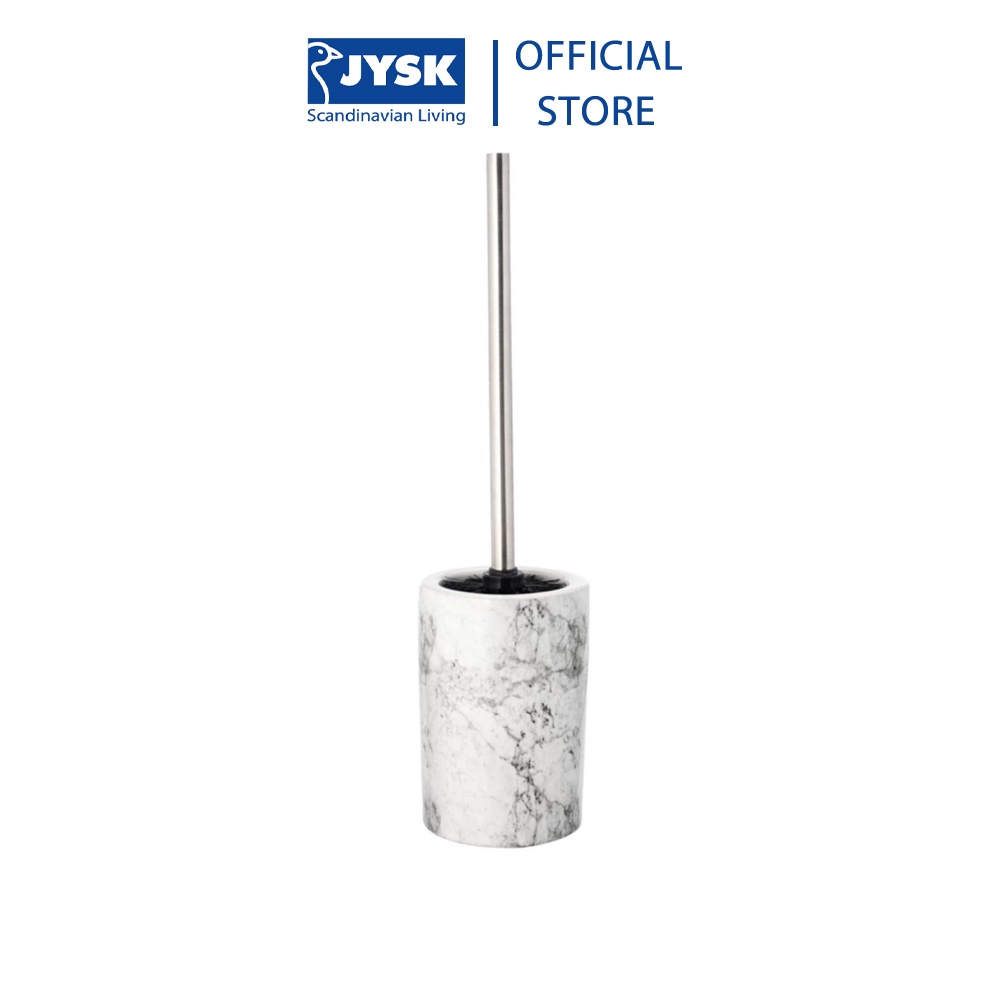 Chổi Cọ Toilet JYSK Jonstorp Gốm  Kim Loại Đá Cẩm Thạch (10  x  36 cm)