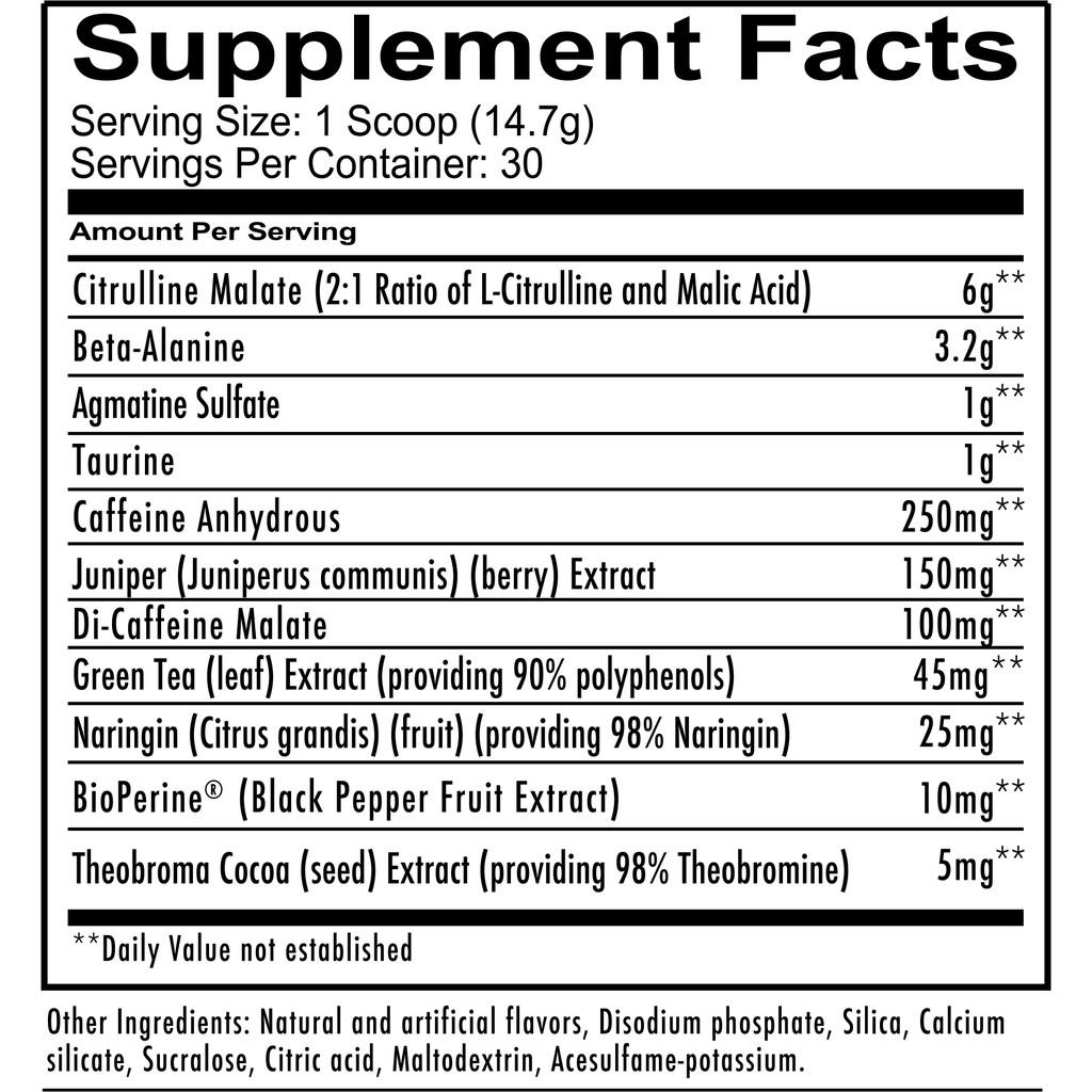 Redcon1 Pre-Workout Total War 30 Liều Dùng Siêu Ngon, Hổ Trợ Tăng Sức Mạnh