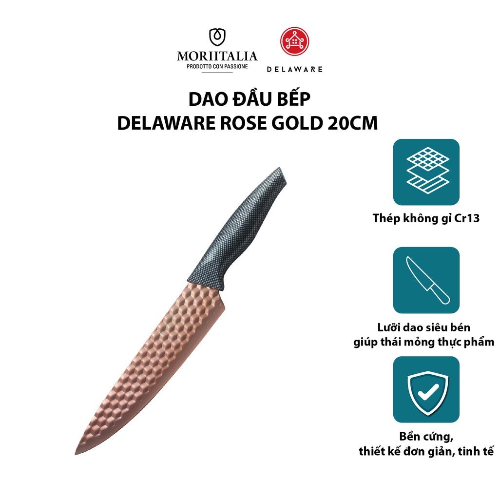 Dao đầu bếp Delaware Rose Gold siêu bén không gỉ 007016