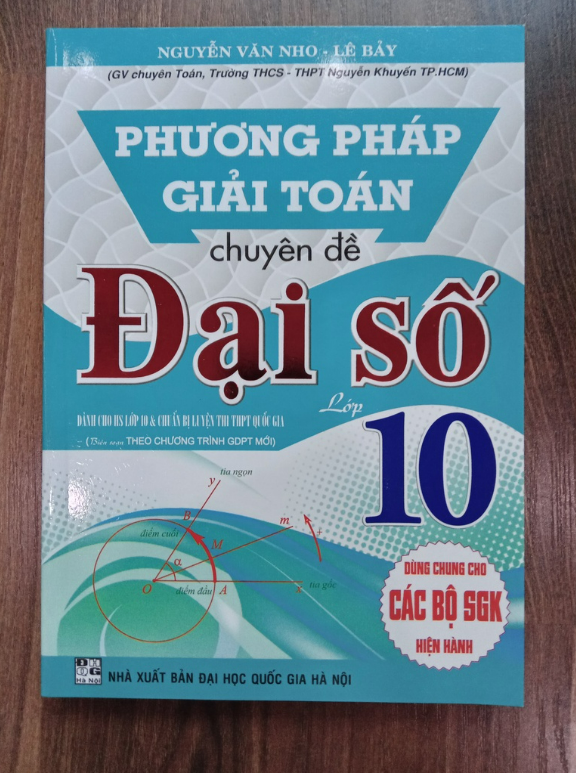 Sách - Combo Phương pháp giải Toán chuyên đề Đại Số 10 + Hình Học 10 (bộ 2 cuốn)