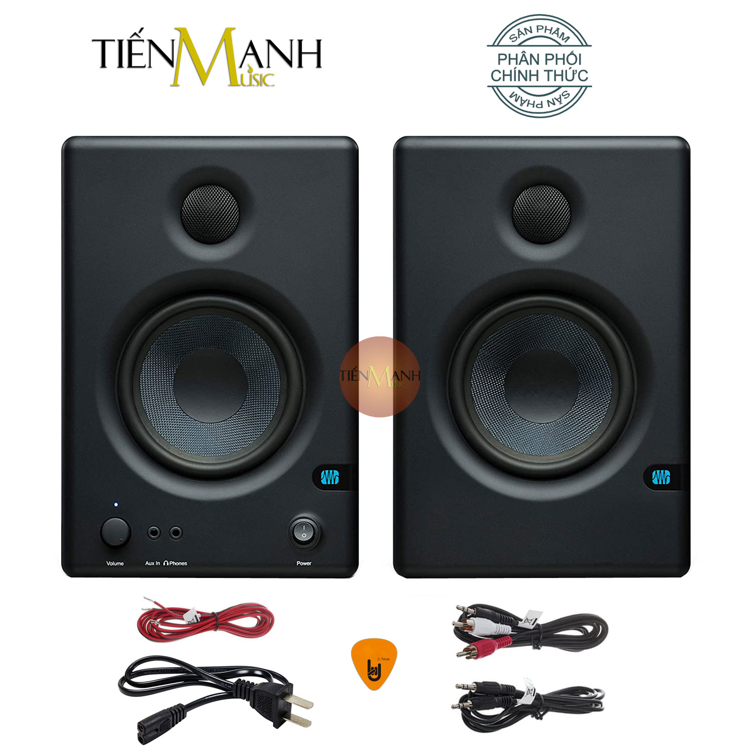 [Một Cặp] Presonus E4.5 Loa Kiểm Âm Nghe Nhạc Eris Powered Studio Monitor Speaker E45 Pair Hàng Chính Hãng - Kèm Móng Gẩy DreamMaker