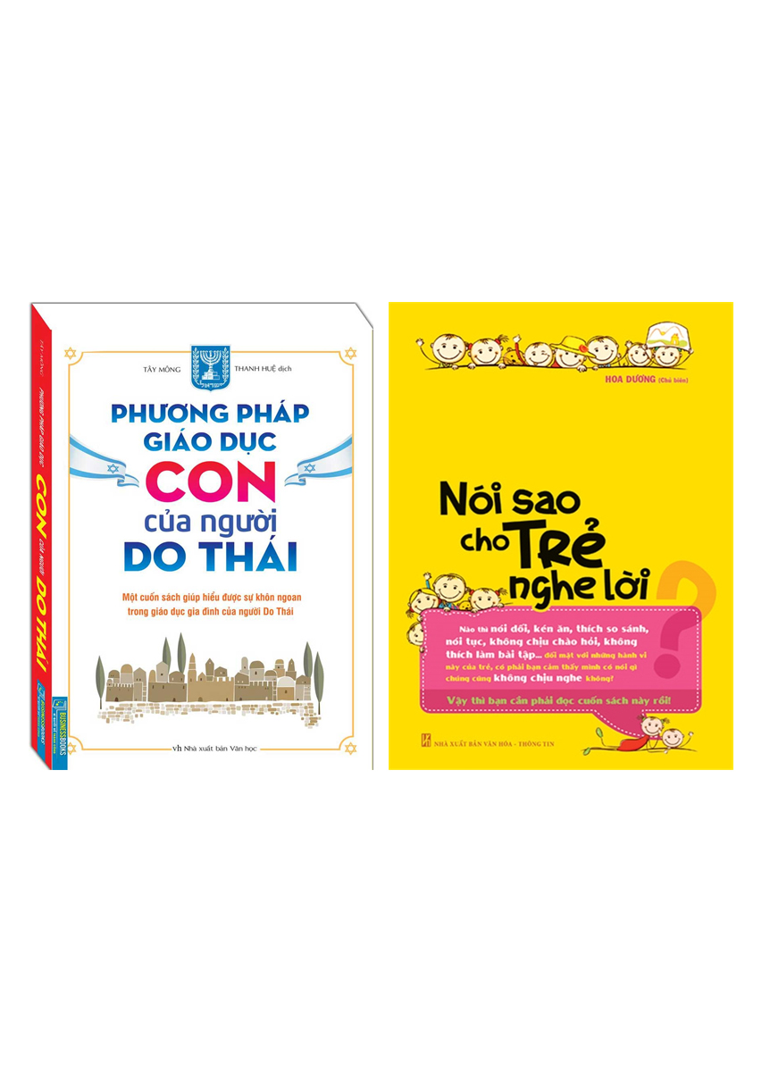 Combo 2 Cuốn Sách Nuôi Dạy Con: Phương Pháp Giáo Dục Con Của Người Do Thái + Nói Sao Cho Trẻ Nghe Lời_MT