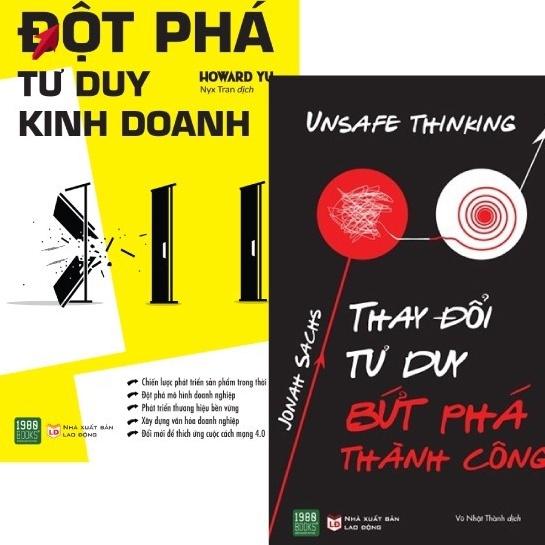 Sách  Combo Đột Phá Tư Duy Kinh Doanh + Thay Đổi Tư Duy Bứt Phá Thành Công (Bộ 2 Cuốn) - Thay Đổi Tư Duy Bứt