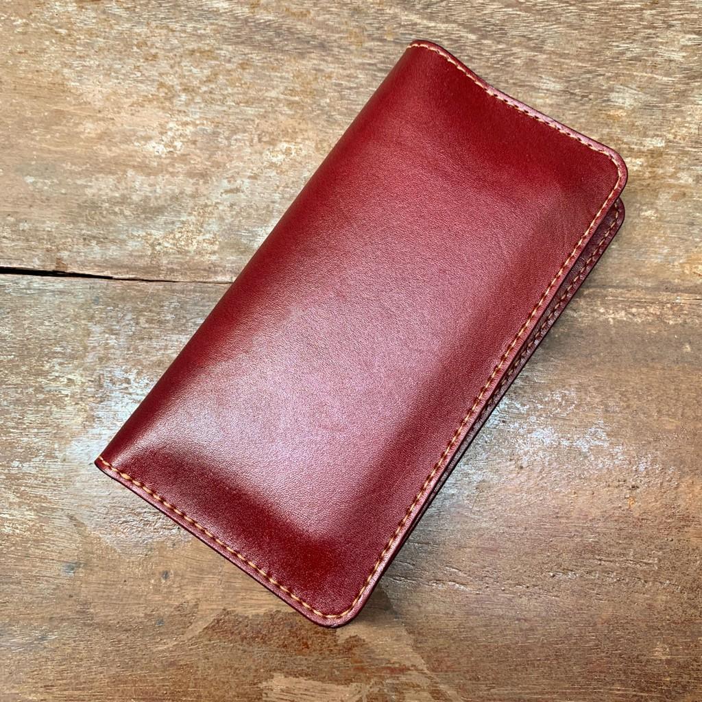 VÍ DA UNISEX DÁNG DÀI, VÍ DA THỦ CÔNG CAO CẤP, ĐỒ DA NHẬP KHẨU