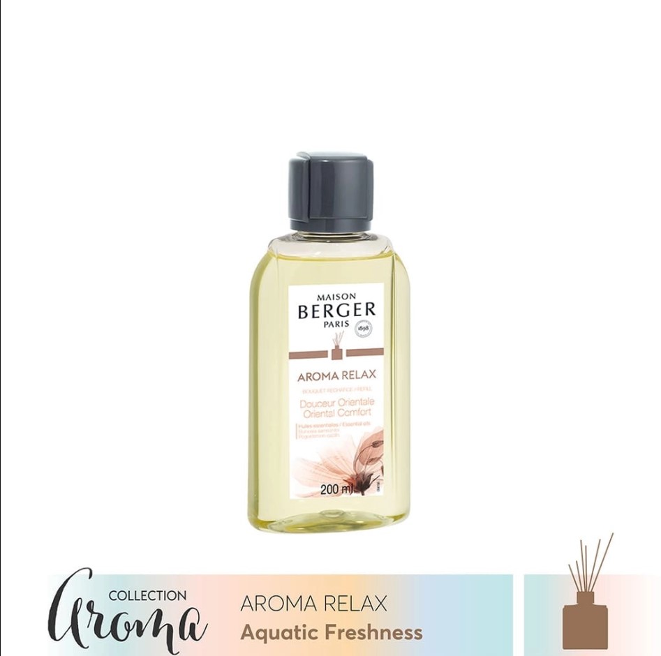 Maison Berger - Tinh dầu khuếch tán hương Aroma Relax - 200ml