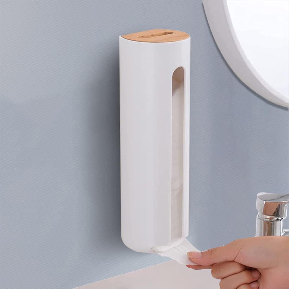 Lưu trữ miếng đệm watt, người hiến tặng bông gắn trên tường với nắp làm bằng gỗ, tre lưu trữ bằng vải cotton cho miếng đệm bông làm hoặc xa