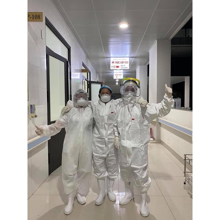 Bộ quần áo bảo hộ 3M 4510 cấp độ 4 chống hoá chất, chống virus, chống bụi độc hại … Size M