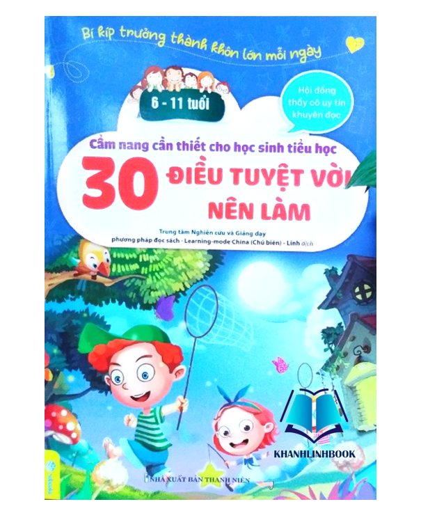 Sách - Cẩm nang cần thiết cho học sinh tiểu học 30 điều tuyệt vời nên làm