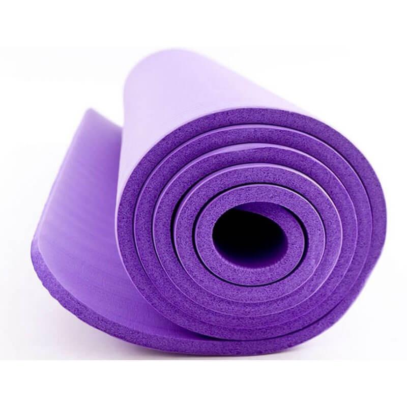 Thảm Tập Yoga gym định tuyến 1 lớp Dầy 6mm Cao Cấp Chống Trơn Trượt Không Thấm Nước, chất liệu TPE tập thể dục tại nhà