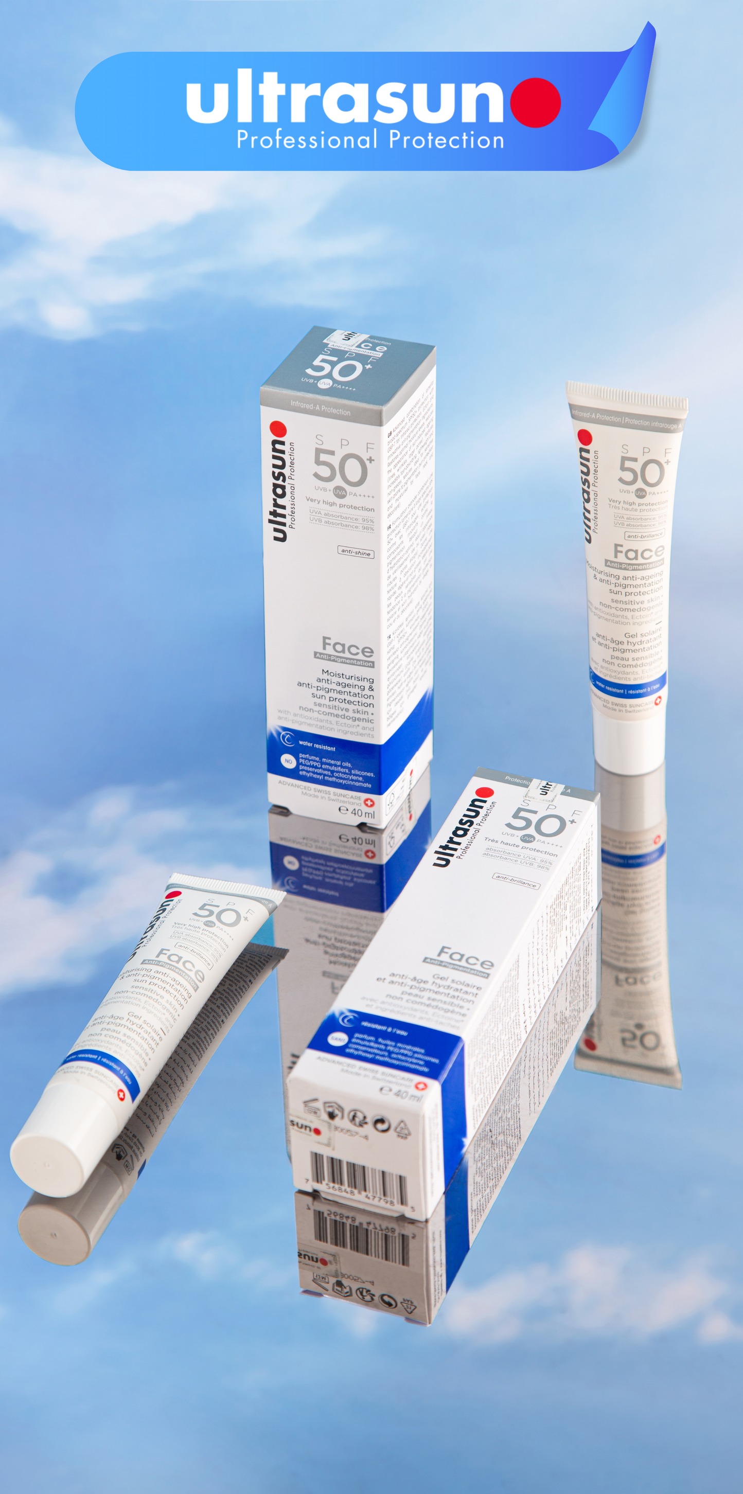 Kem Chống Nắng Ultrasun Face Anti Age & Anti Pigmentation SPF 50+