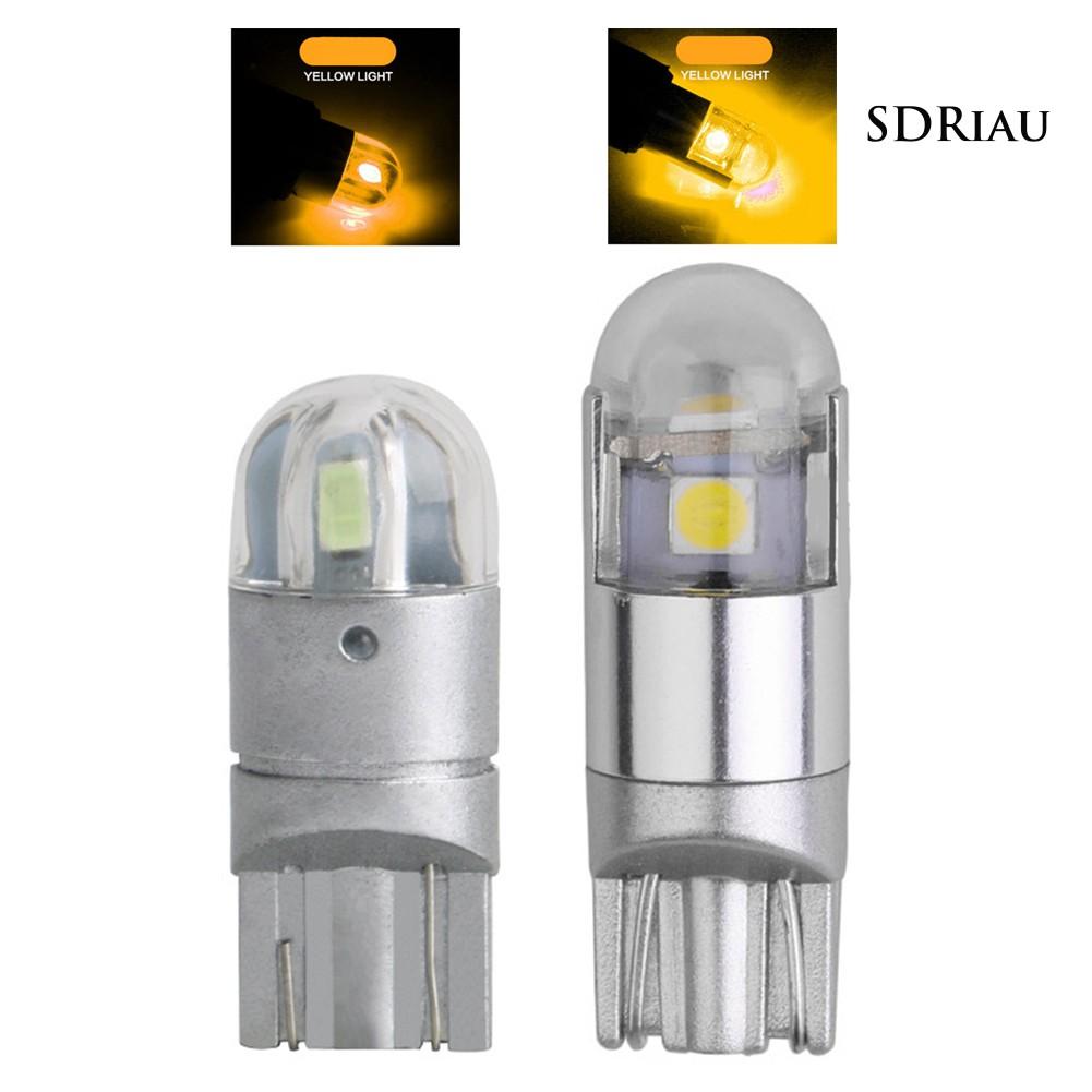 Set 2 Đèn Led T10 3030 Dc12V Cho Xe Ô Tô