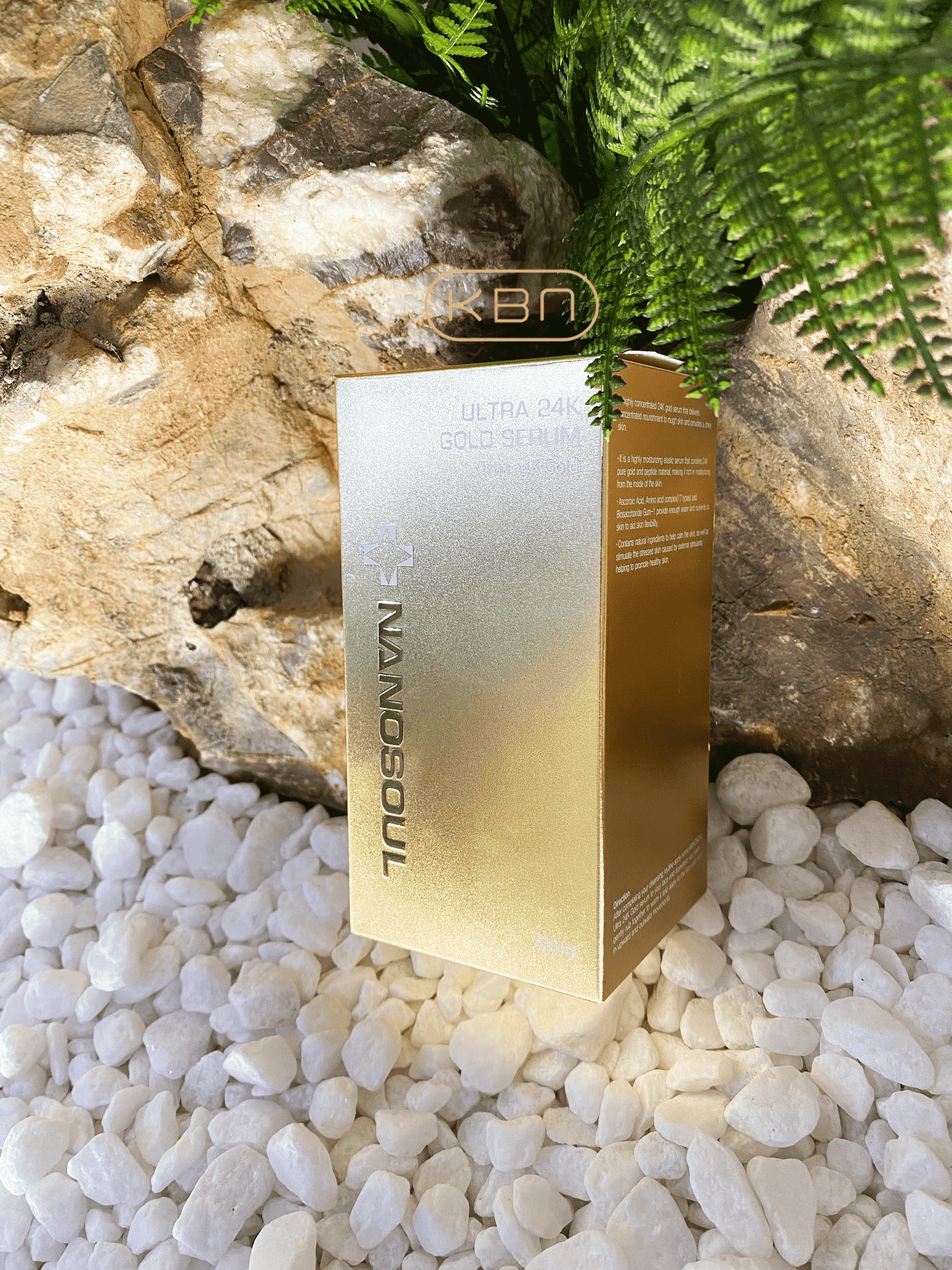 Tinh Chất Vàng 24k Hàn Quốc - Ultra 24k Gold Serum Nanosoul - Chống Lão Hóa, Xóa Nhăn - 105ml