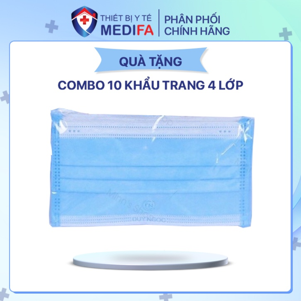 10 khẩu trang y tế kháng khuẩn 4 lớp