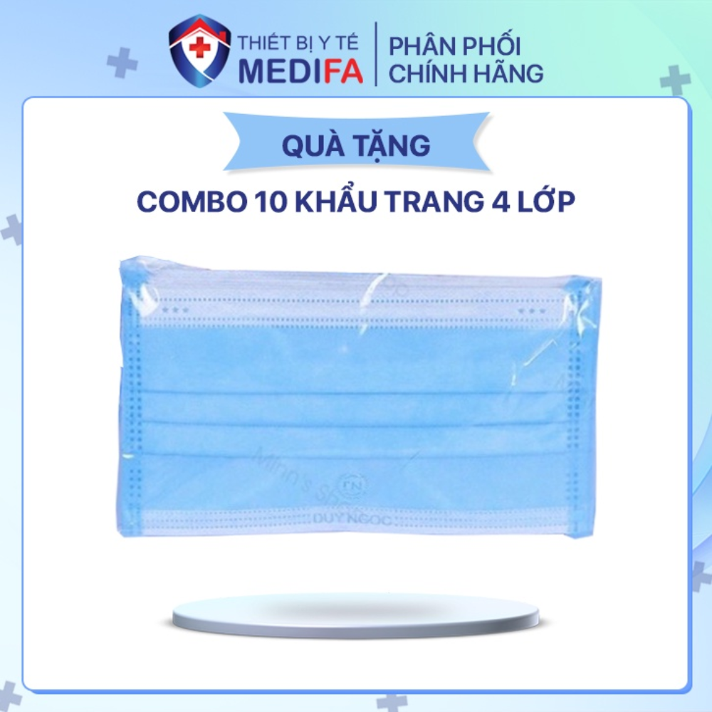 [QUÀ TẶNG ĐỘC QUYỀN] 10 khẩu trang y tế kháng khuẩn 4 lớp