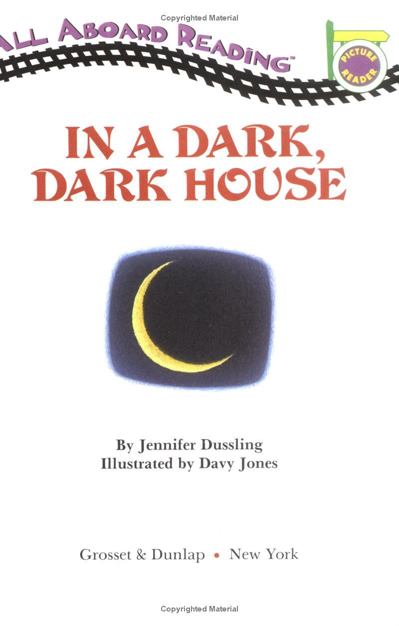 All Aboard Reading: In A Dark, Dark House