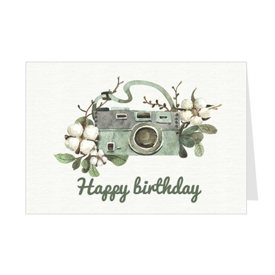 Thiệp sinh nhật Birthday - Thiệp Grey 10x15cm - 10BD04