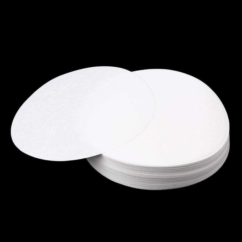 100x Round Quantitative Filter Paper Lab Filtration Supply 30-50um 125mm