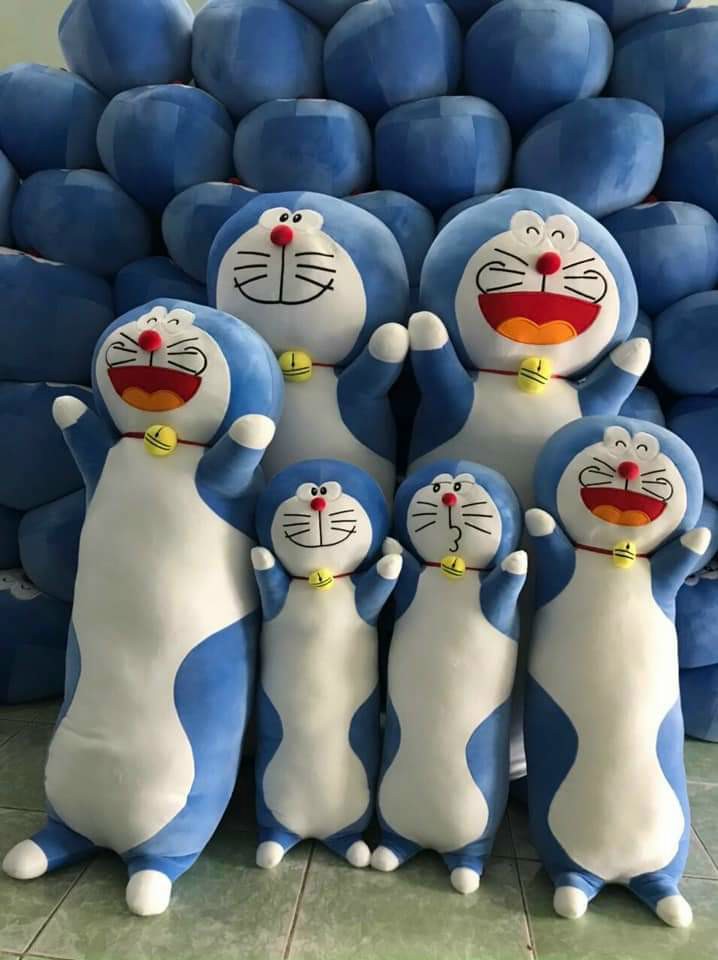 Gối ôm thú nhồi bông Doraemon