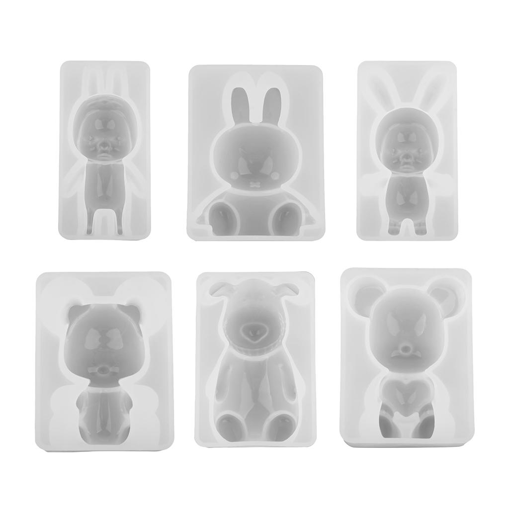 Silicone Clay Resin Casting Mold DIY Home Party Ornament Jewelry Making Necklace Pendants Mold Fondant Cake Chocolate Mould