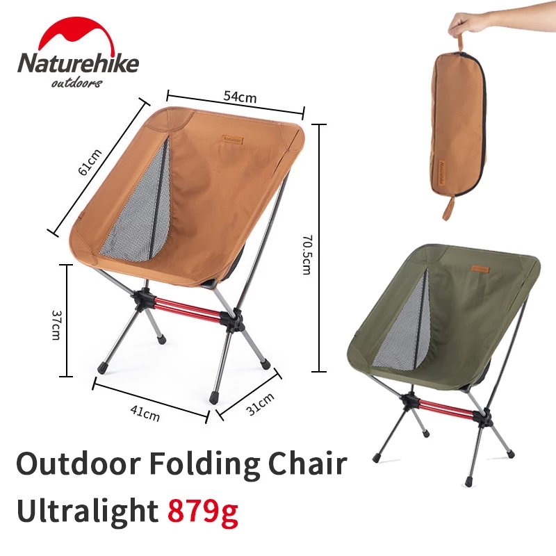 Ghế cắm trại naturehike du lịch dã ngoại NH20JJ027 gấp gọn siêu nhẹ vải thoáng khí chống rách khung nhôm hợp kim A204
