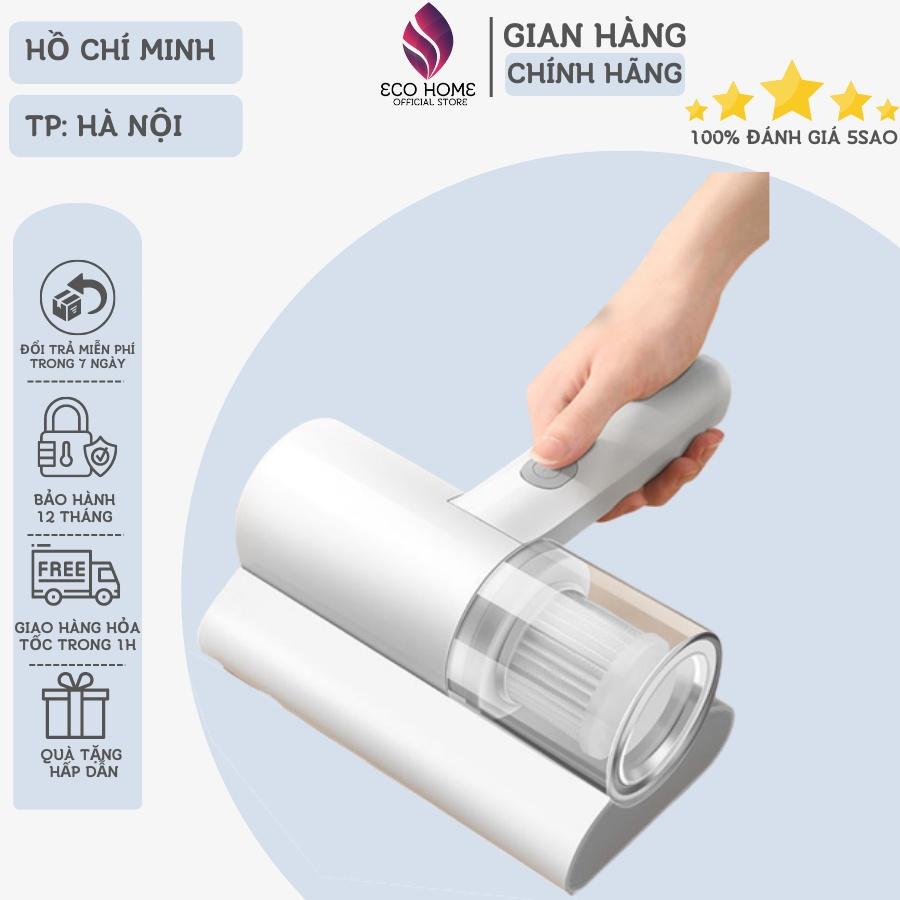 Máy hút bụi giường nệm, máy hút bụi mịn không dây sạc pin, có tia UV khử khuẩn, hút ẩm không khí, bảo hành 12 tháng