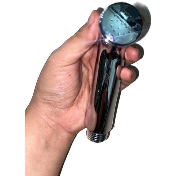 Đầu vòi xịt vệ sinh rời, đầu xịt cầu lẻ nhựa - inox xi mạ, tay xịt nhựa chìm rẻ đẹp - Phi 21