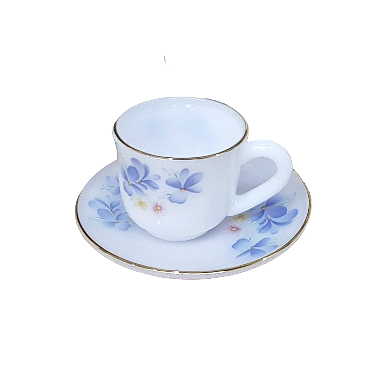 Bộ ấm trà Thủy tinh ngọc MP USAhomeset P3066(HL) hoa xanh