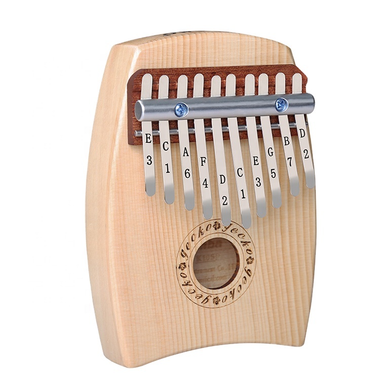 Đàn Kalimba Gecko Gỗ Thông 10 Phím Model K10SP