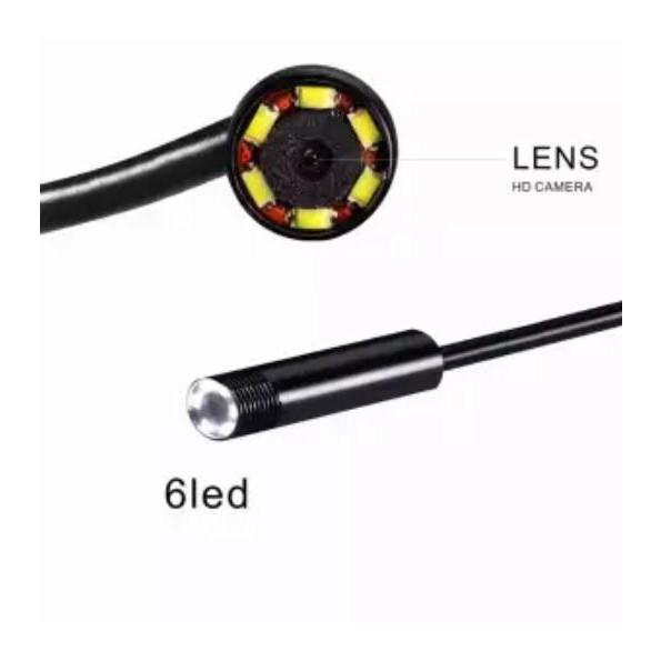 Camera nội soi 5.5mm - dài 5m cho điện thoại và máy tính