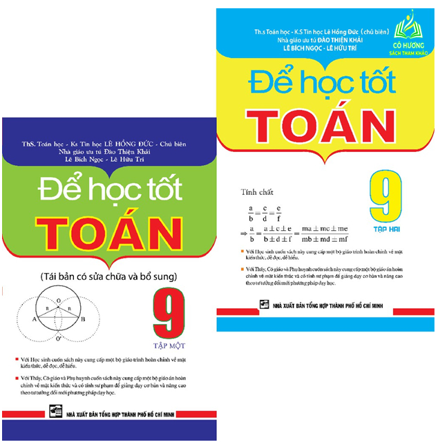 Sách - Combo Để Học Tốt Toán 9