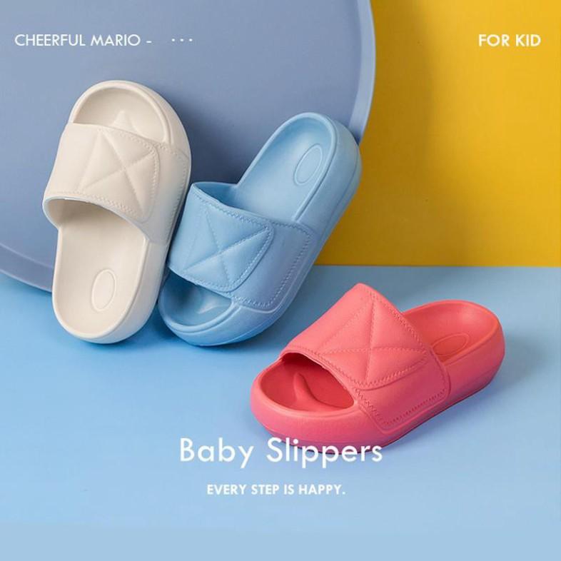 Freeship Dép Bé Trai Cheerful Mario HJ-1951 Siêu Mềm Siêu Nhẹ Chống Trơn Trượt Cho
