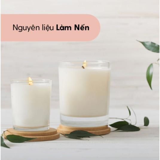 (Bán sỉ 0,5kg) Sáp ong trắng làm nến, làm son, sản phẩm làm đẹp da mặt 500g