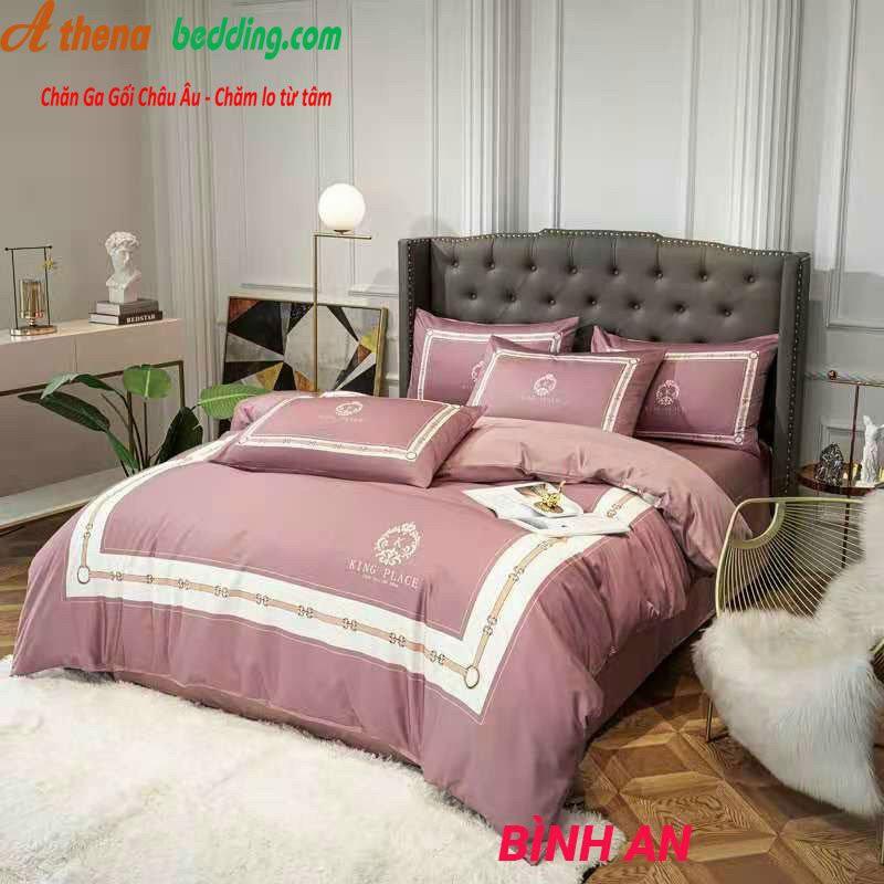 Set Chăn ga gối 4 món COTTON Hàn