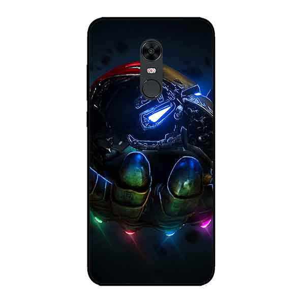 Ốp Lưng in cho Xiaomi Redmi 5 Plus Mẫu Siêu Nhân 1 - Hàng Chính Hãng