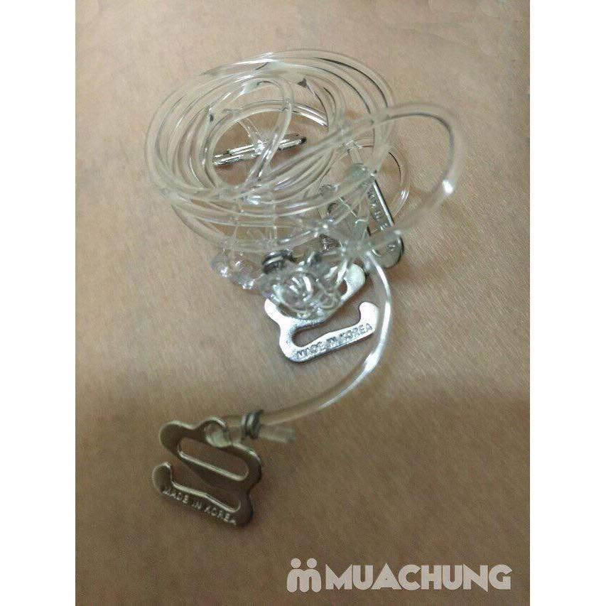 Dây áo lót trong suốt sợi bún và sợi dẹt