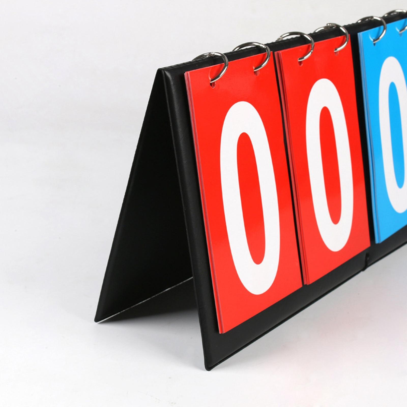 Portable Score Keeper Tabletop Scoreboard for Basketball Outdoor Sports