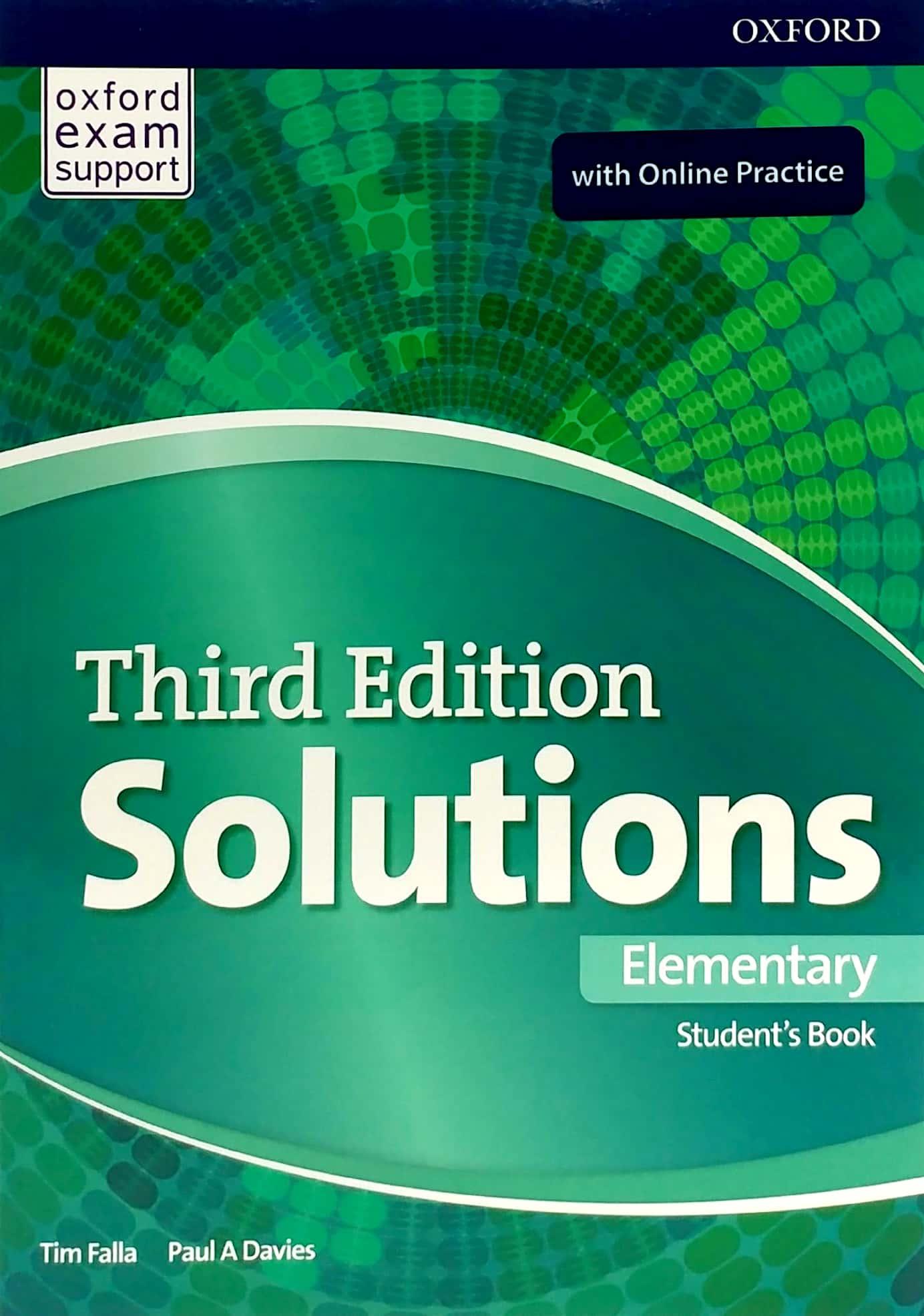 Solutions 3th Edition: Elementary: Student's Book And Online Practice Pack
